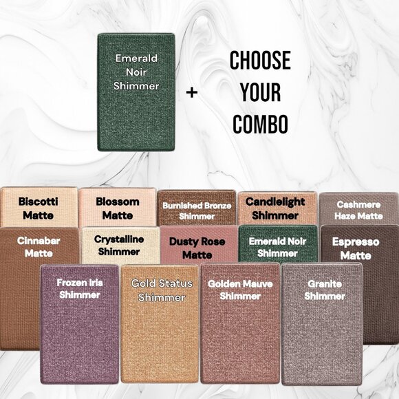 Emerald Noir Bundle 2 - Eye Shadows -  Chromafusion - Choose your Colors - Picture 1 of 16